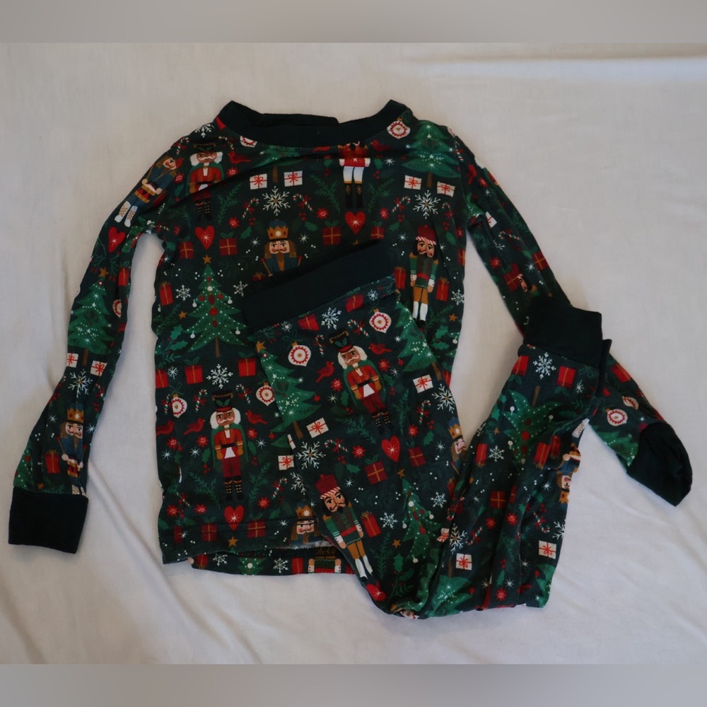 Little Sleepies Long Sleeve and Pants - Christmas Nutcracker- Size 2T